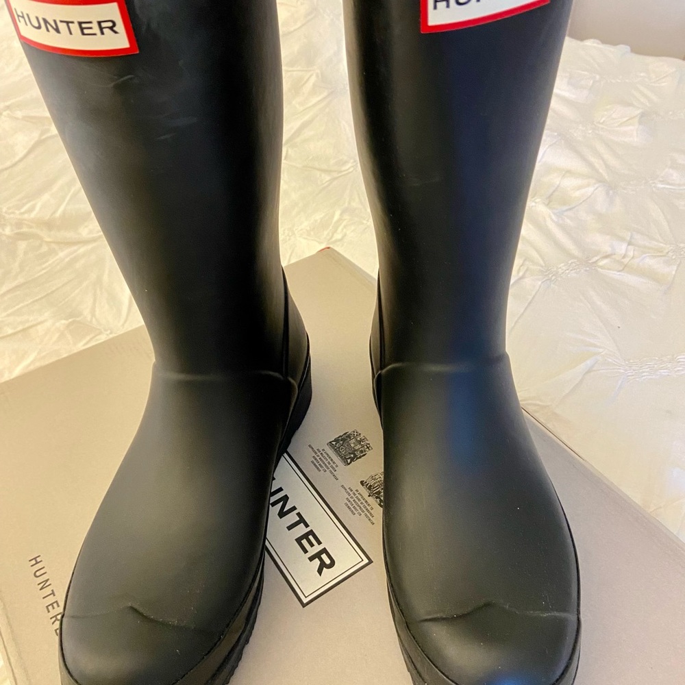 Hunter rain boots - wedge
